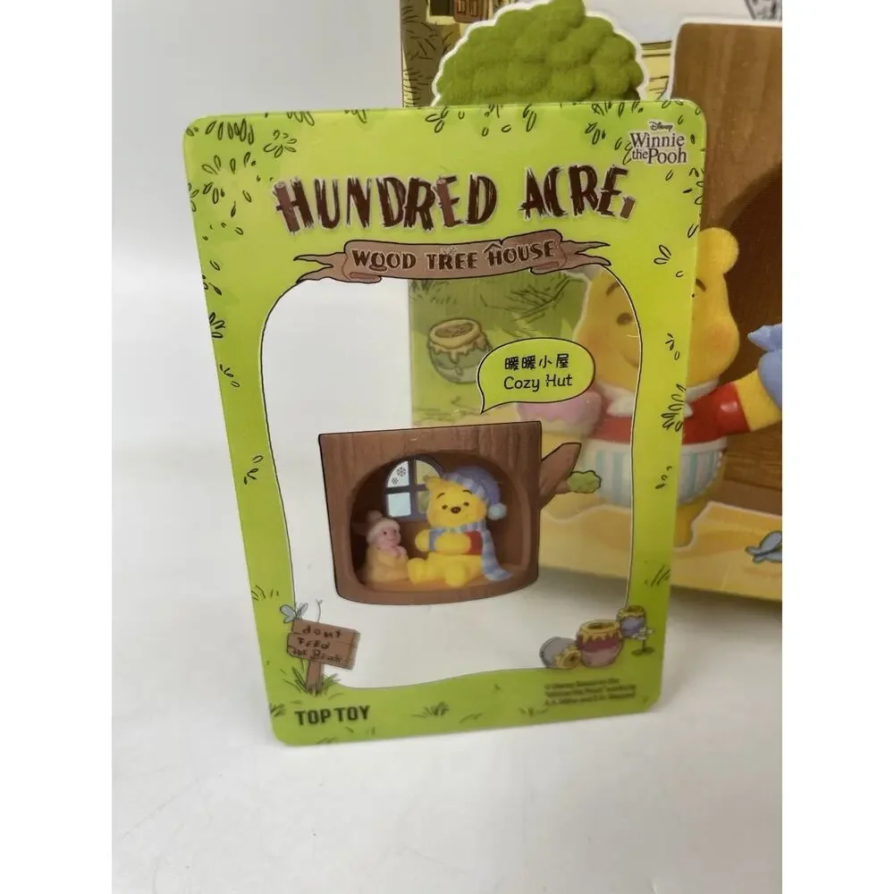 TOP TOY Disney Winnie-the-Pooh Hundred Acre Wood Tree House Series Cozy Hut